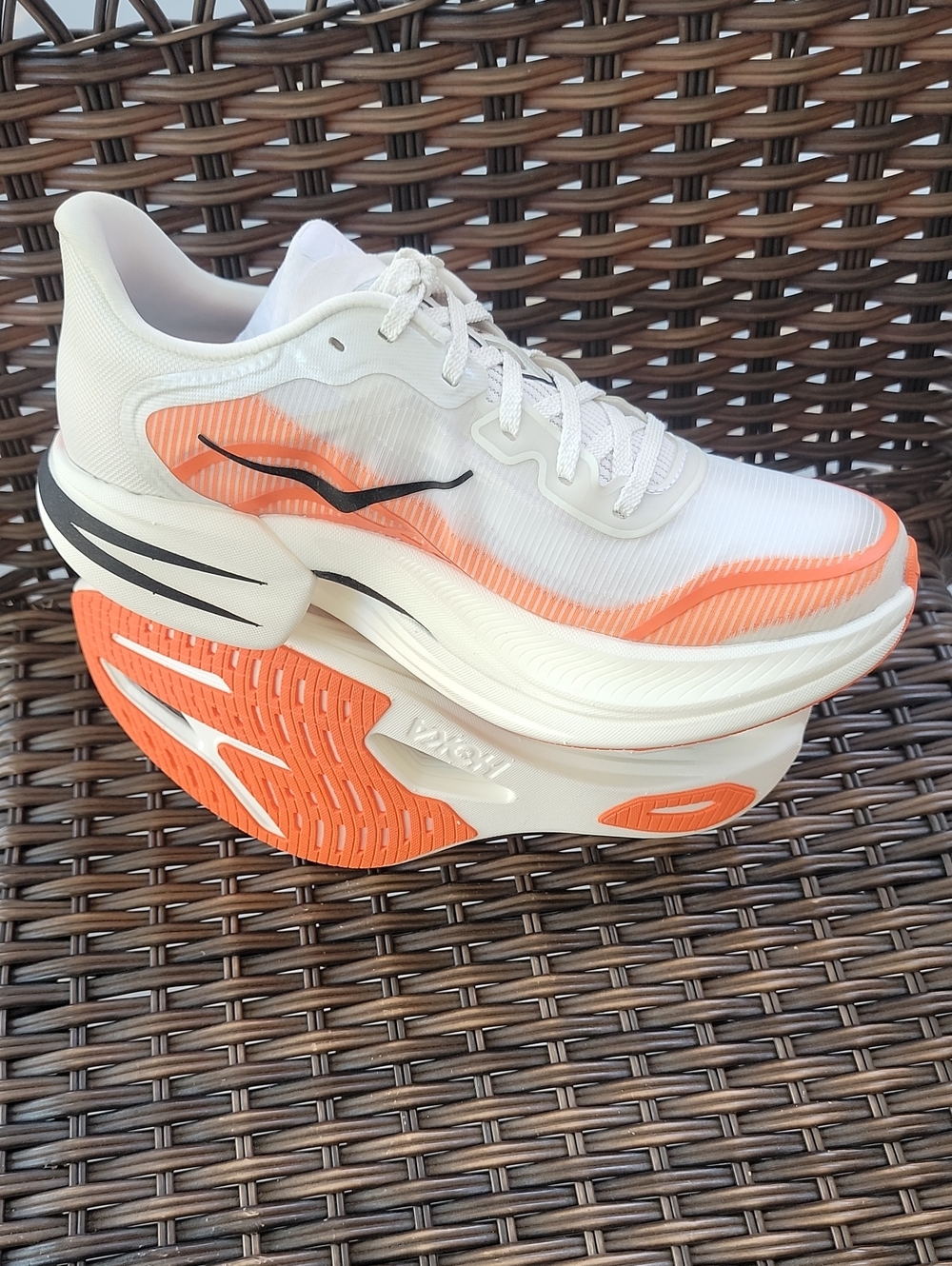 Hoka One One Cielo X1 2.0 Frost Lava Women's Running Shoes Size 7.5 1162053-PLV - Picture 7 of 9